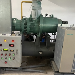 Cụm trục vít Kobelco inverter cấp đông 