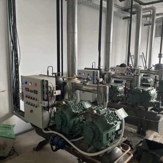 Các cụm rack máy nén kho lạnh